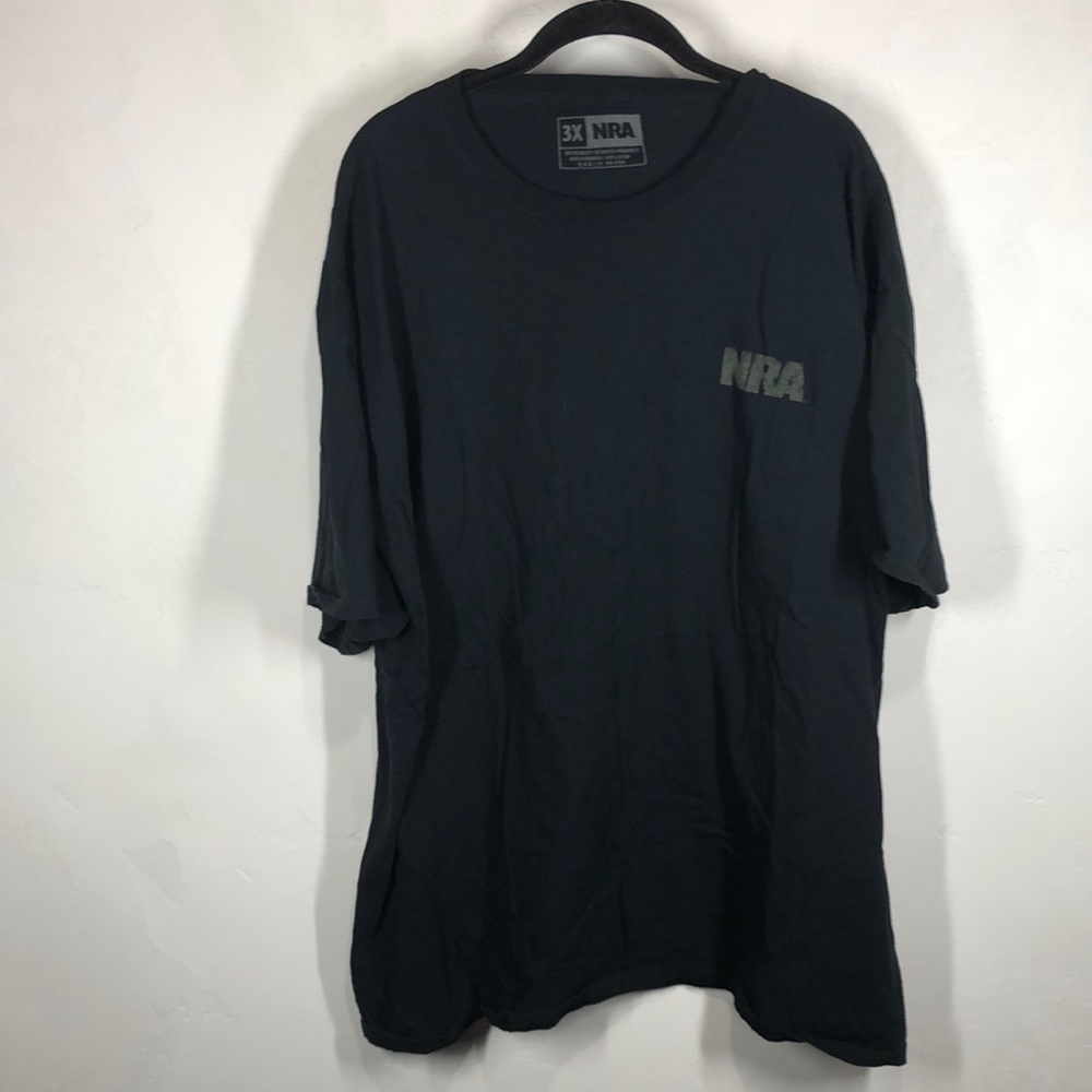 NRA black snake tee size 3X